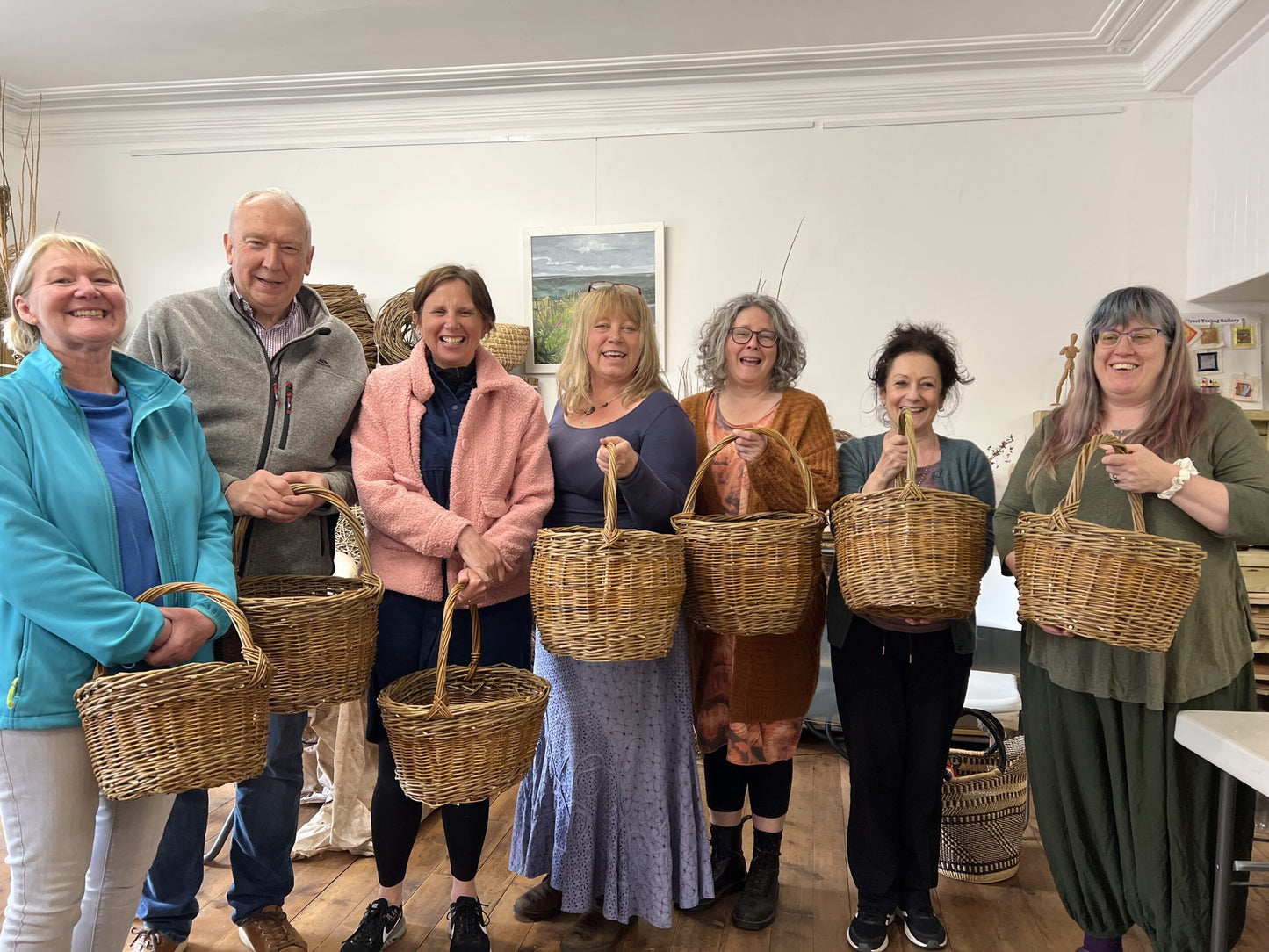 Round English Shopping Basket Course with Joe Gregory