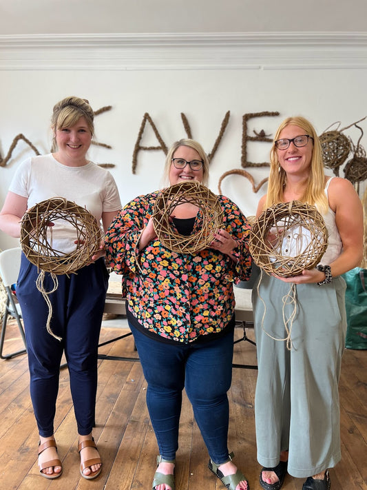 Willow Plant Hanging Basket Half Day Workshop with Joe Gregory
