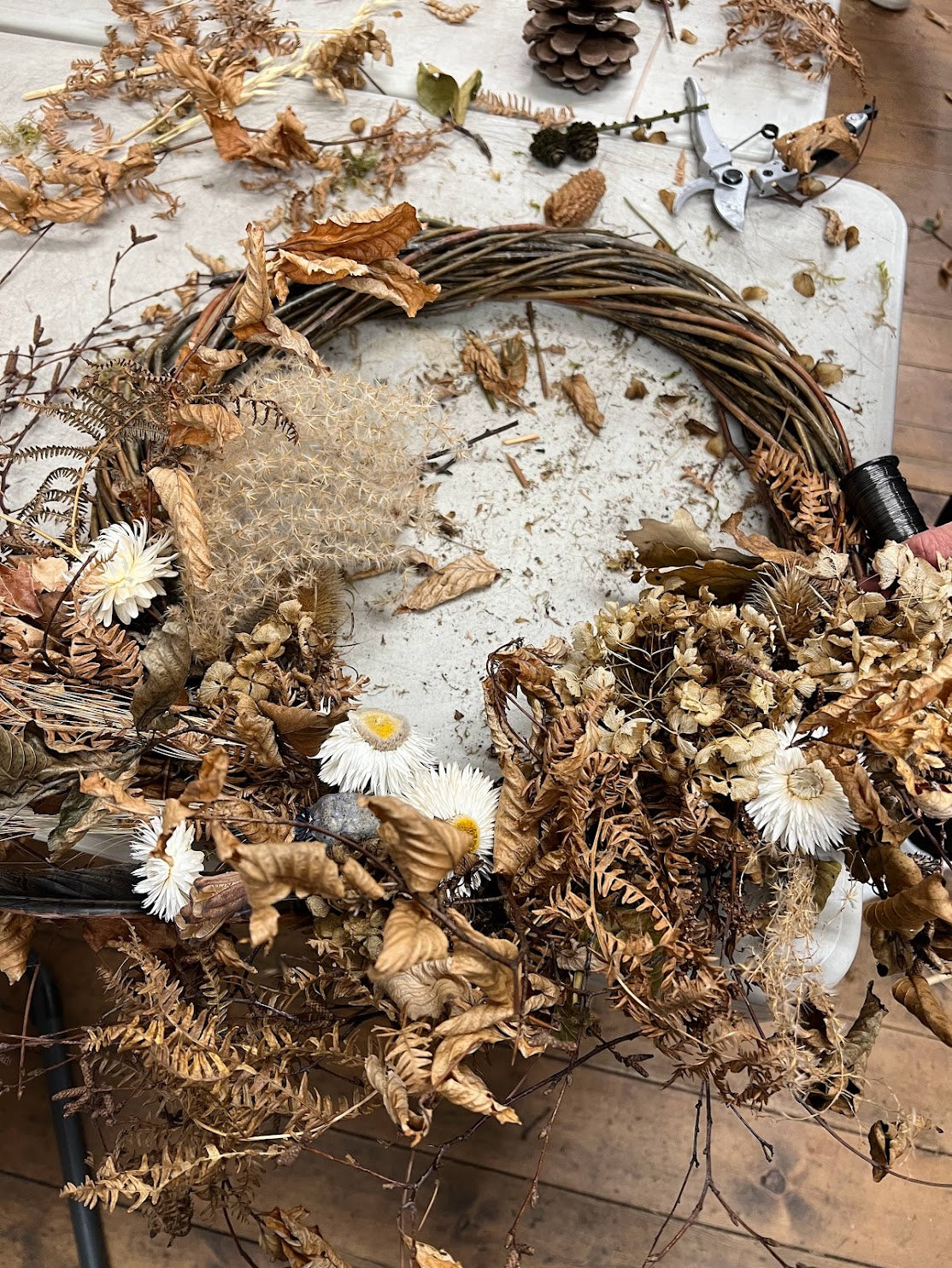 Winter Wreath Workshop with Anthea Thornber