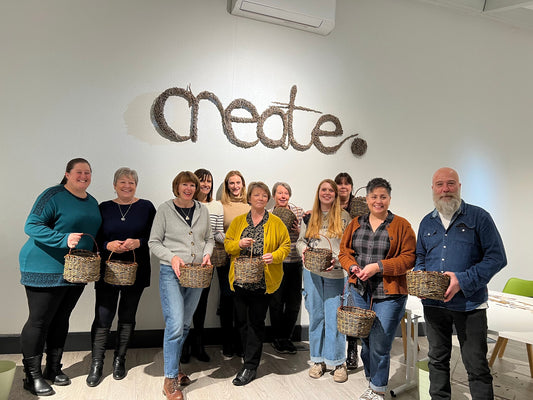 Berry Picking Basket One Day Weaving Workshop with Joe Gregory