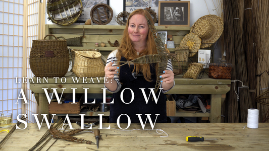 Learn to Weave: A Willow Swallow || Tutorial