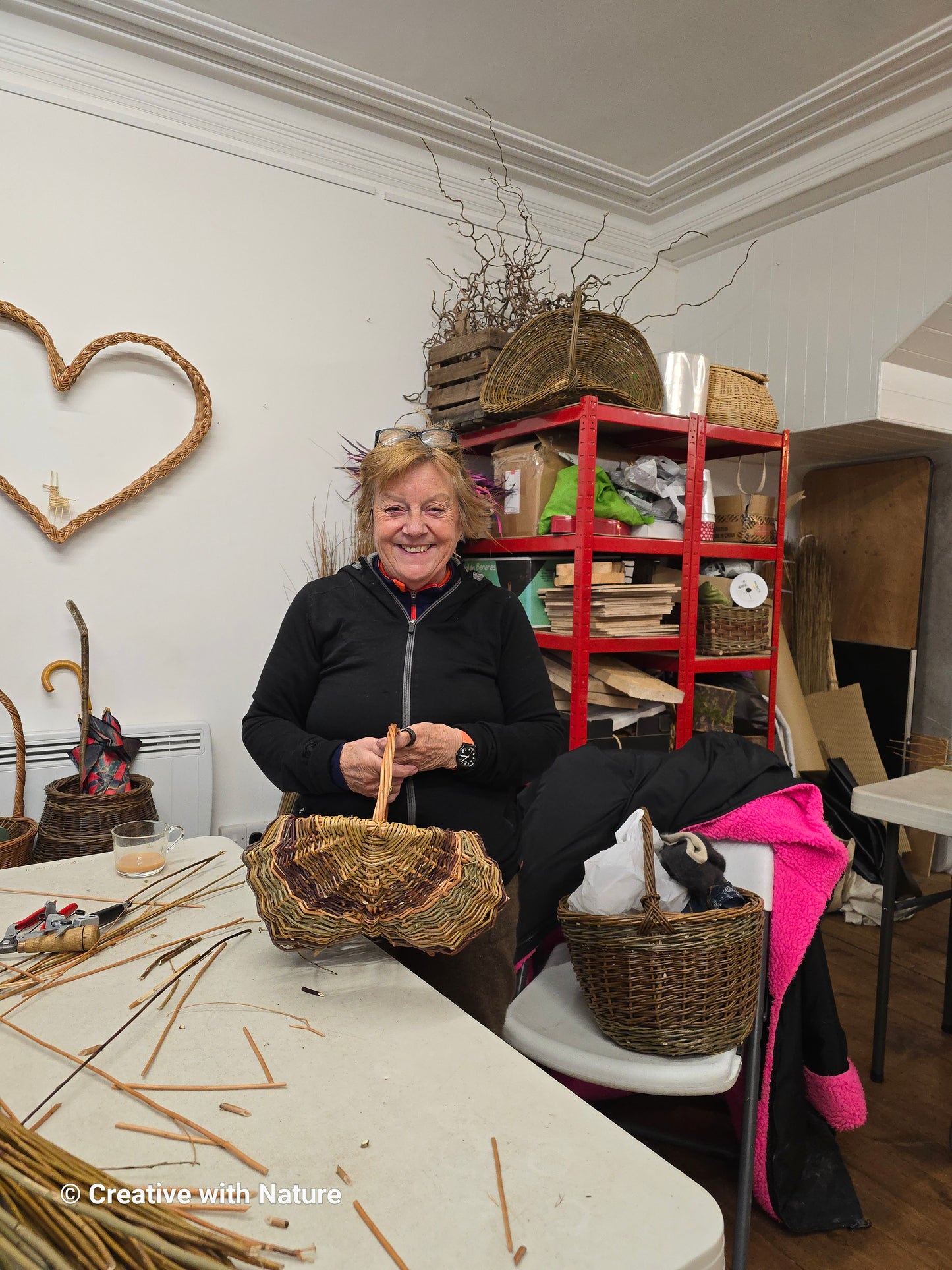 Traditional Frame Basket with Joe Gregory