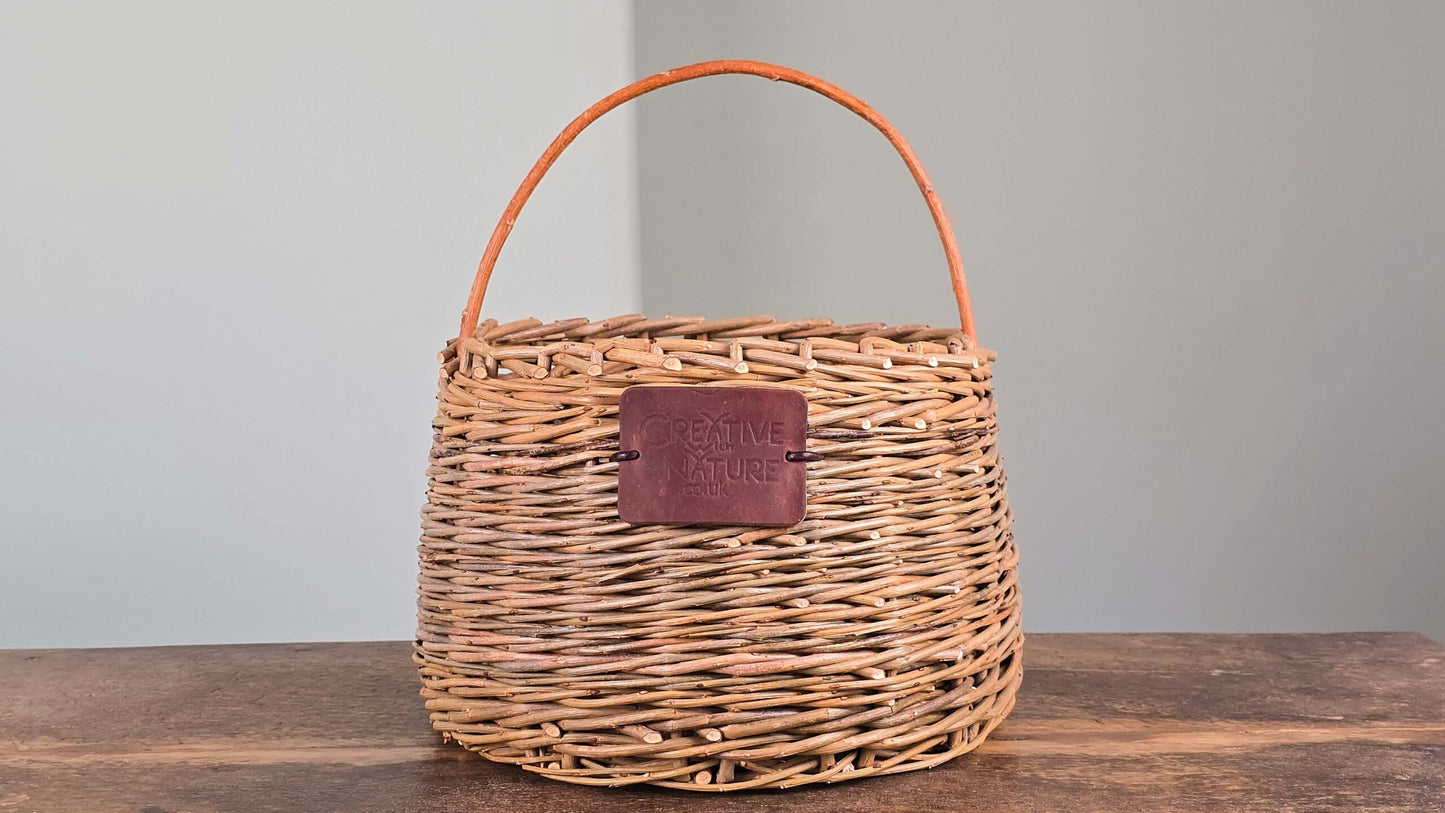 Berry Picking Basket One Day Weaving Workshop with Joe Gregory