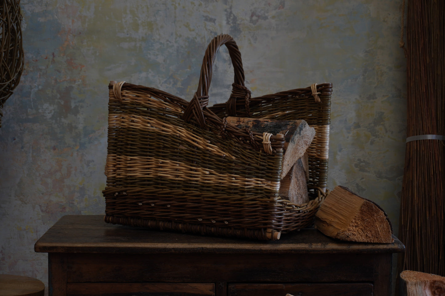 Square German Log Carrying Basket Workshop with Joe Gregory