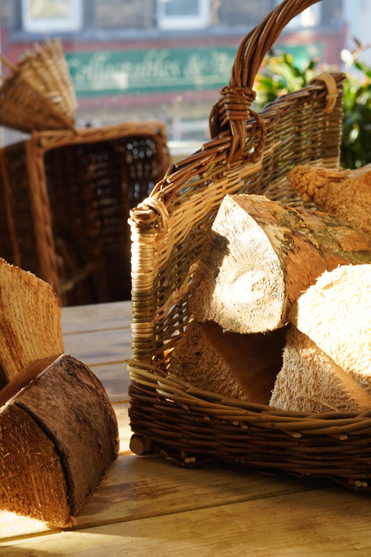Square German Log Carrying Basket Workshop with Joe Gregory