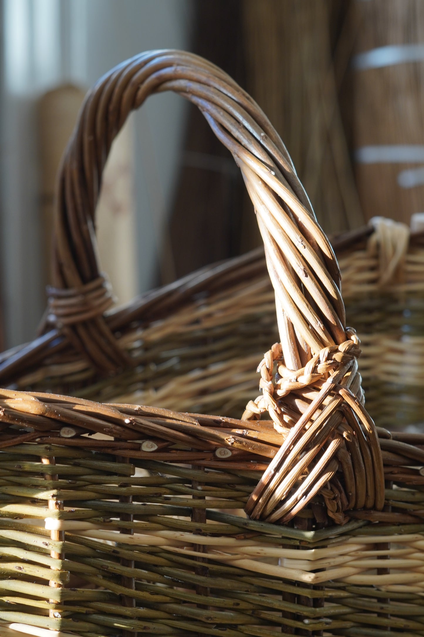Square German Log Carrying Basket Workshop with Joe Gregory