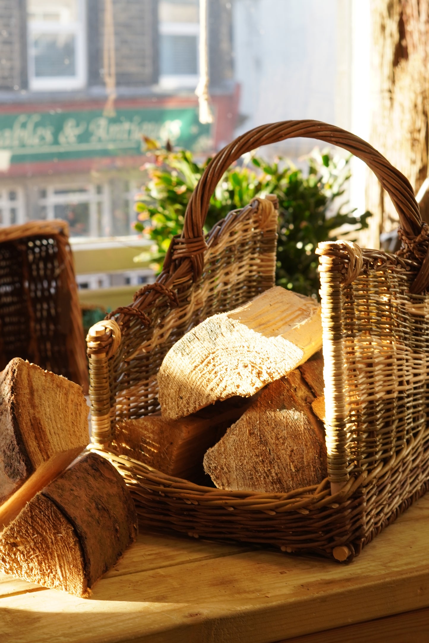 Square German Log Carrying Basket Workshop with Joe Gregory