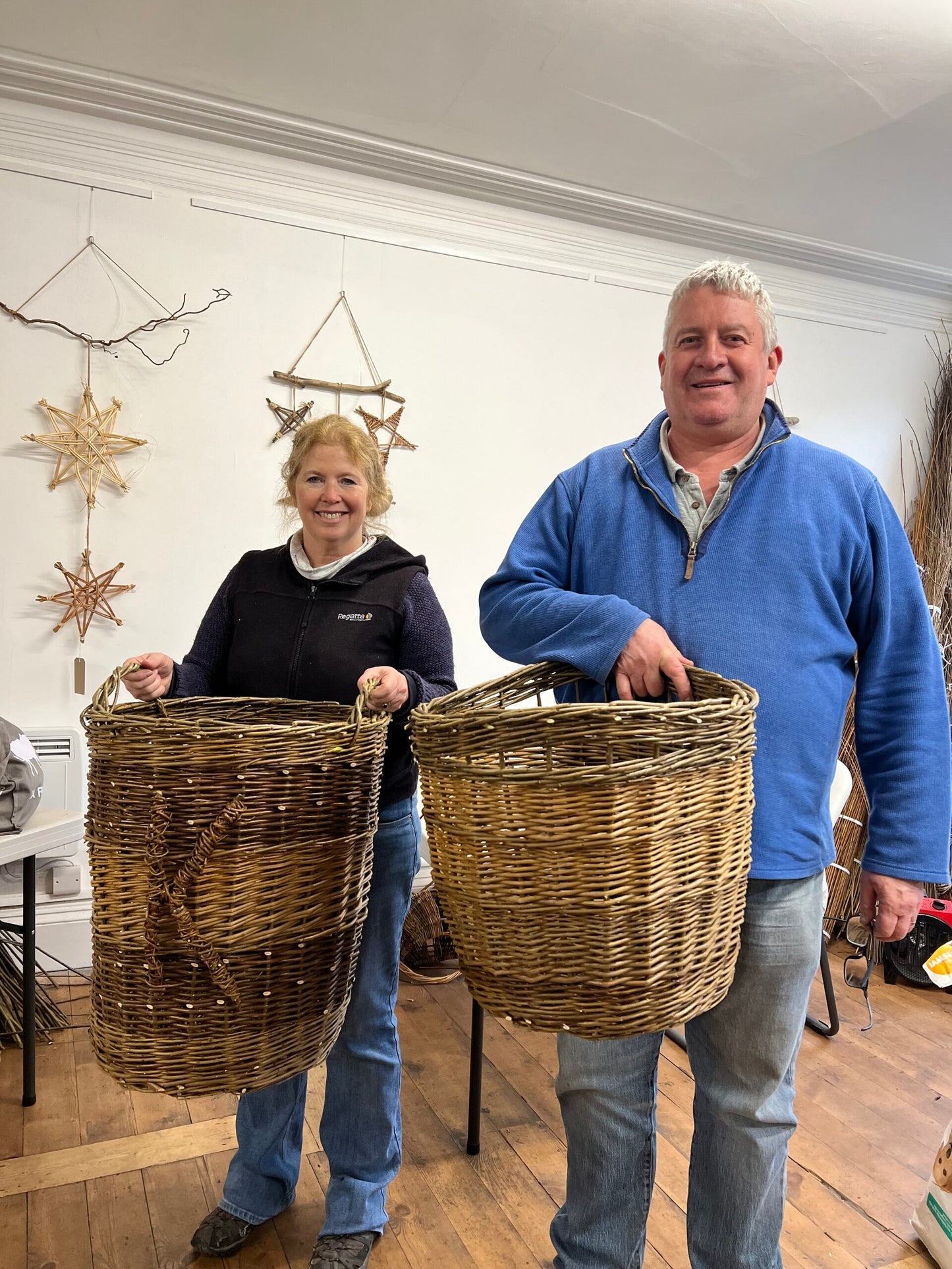 Willow Log basket Two Day Workshop with Joe Gregory