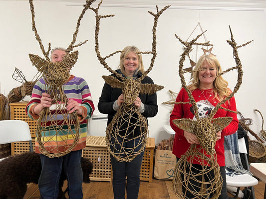 Ethical Willow Trophy Stags Head Workshop with Joe Gregory