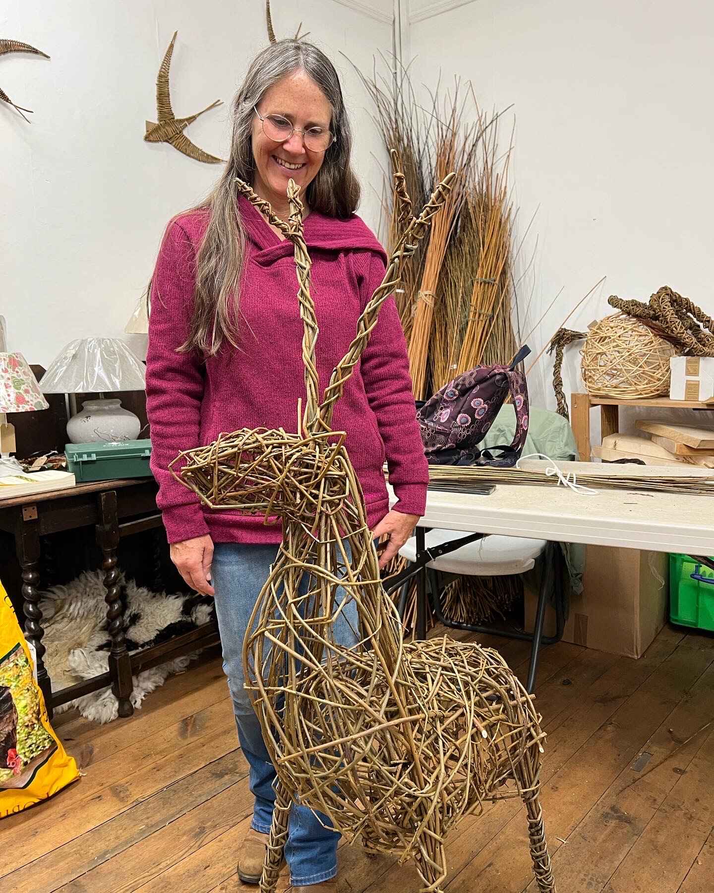 Reindeer Willow Sculpture Workshop with Joe Gregory
