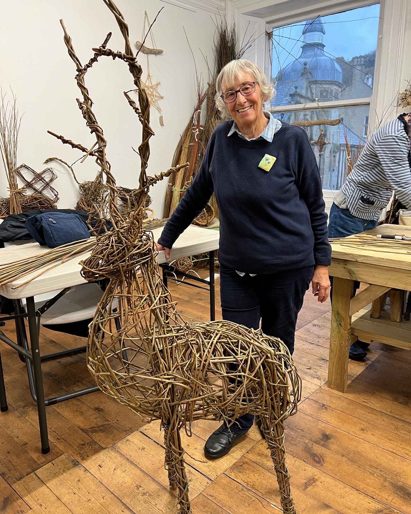 Reindeer Willow Sculpture Workshop with Joe Gregory