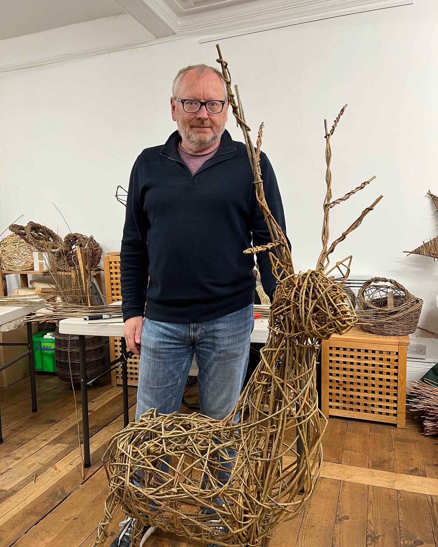 Reindeer Willow Sculpture Workshop with Joe Gregory