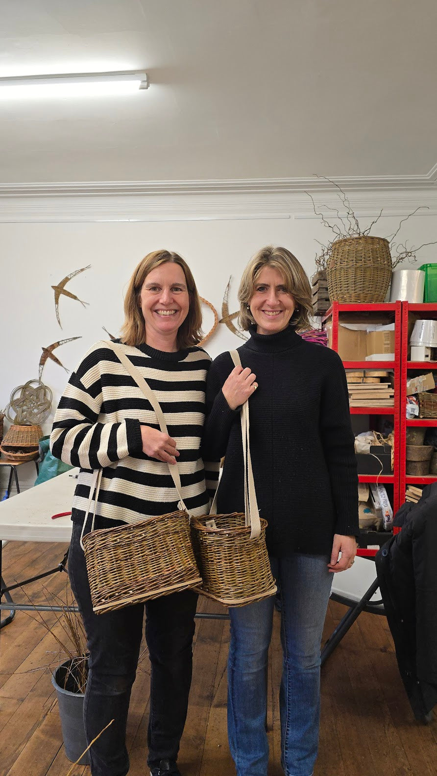Willow Foraging Bag with Adjustable Hemp Strap One day course with Joe Gregory