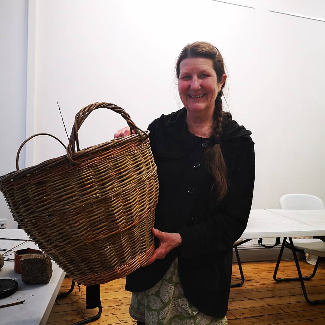 Willow Log basket Two Day Workshop with Joe Gregory