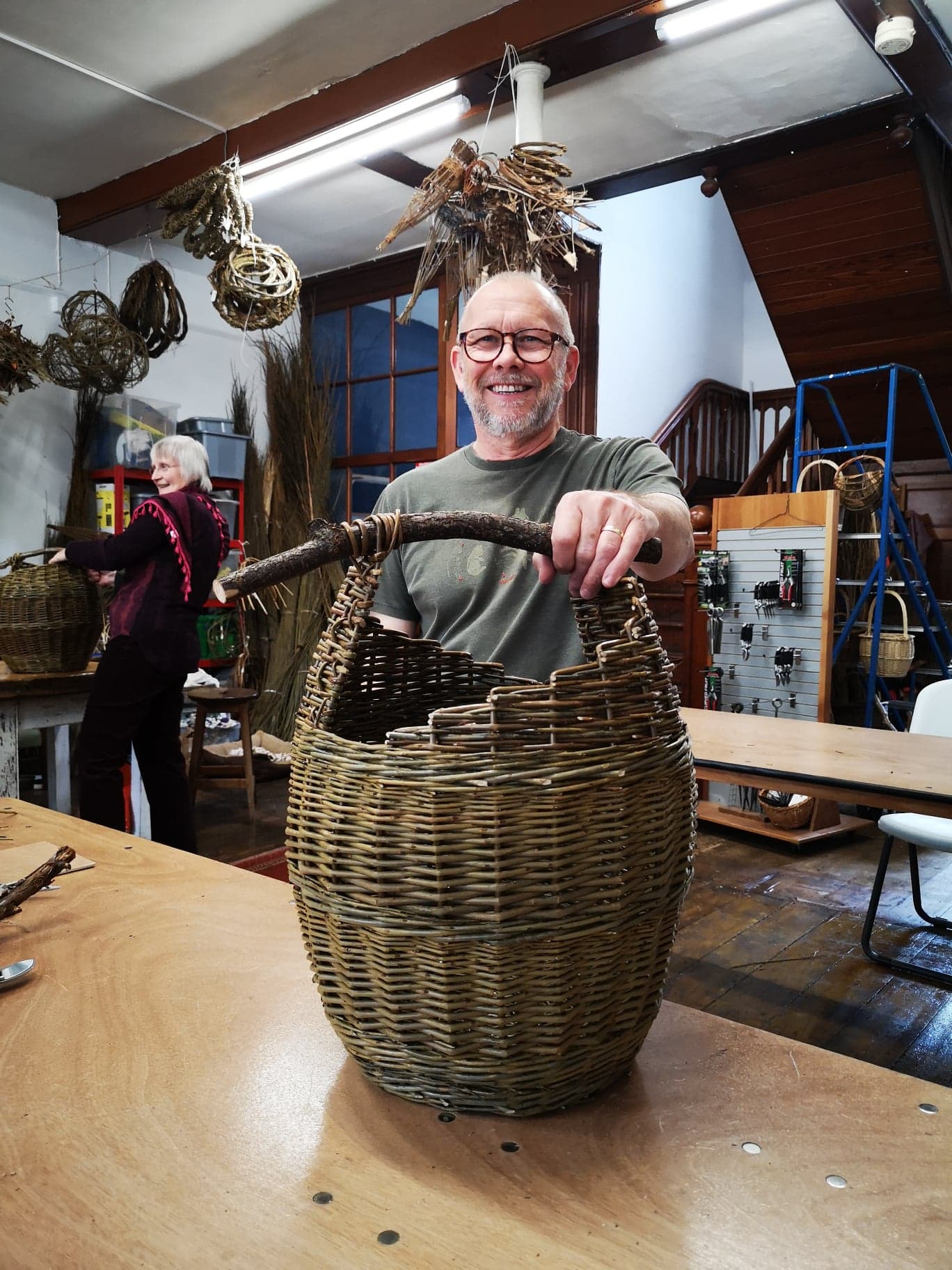 Asymmetrical Basket Two Day Weaving Workshop with Joe Gregory