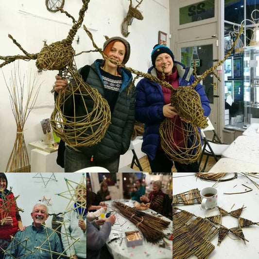Ethical Willow Trophy Stags Head Workshop with Joe Gregory