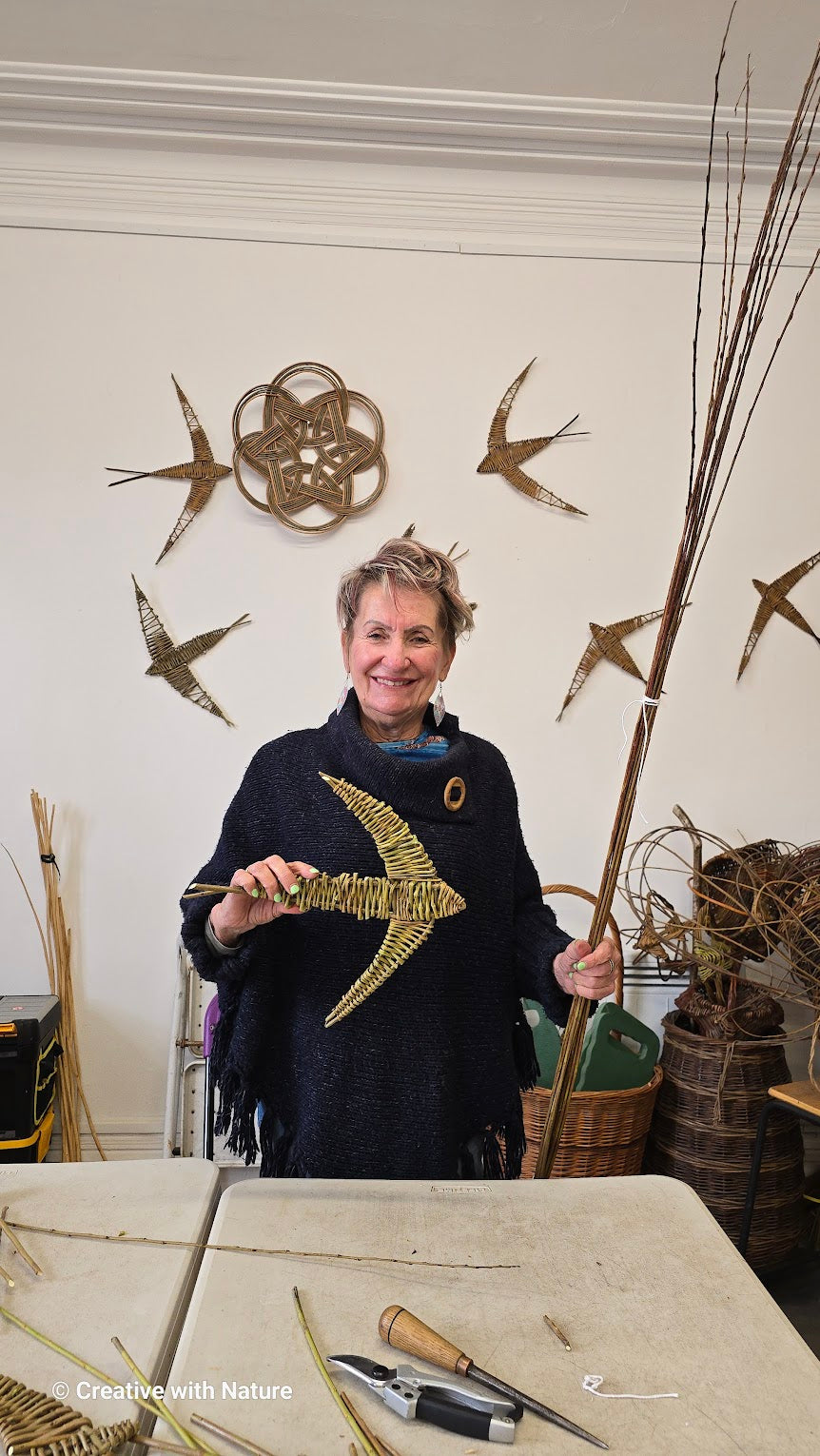 Willow Swallow Wall Sculpture - Saturday 3rd July 2027